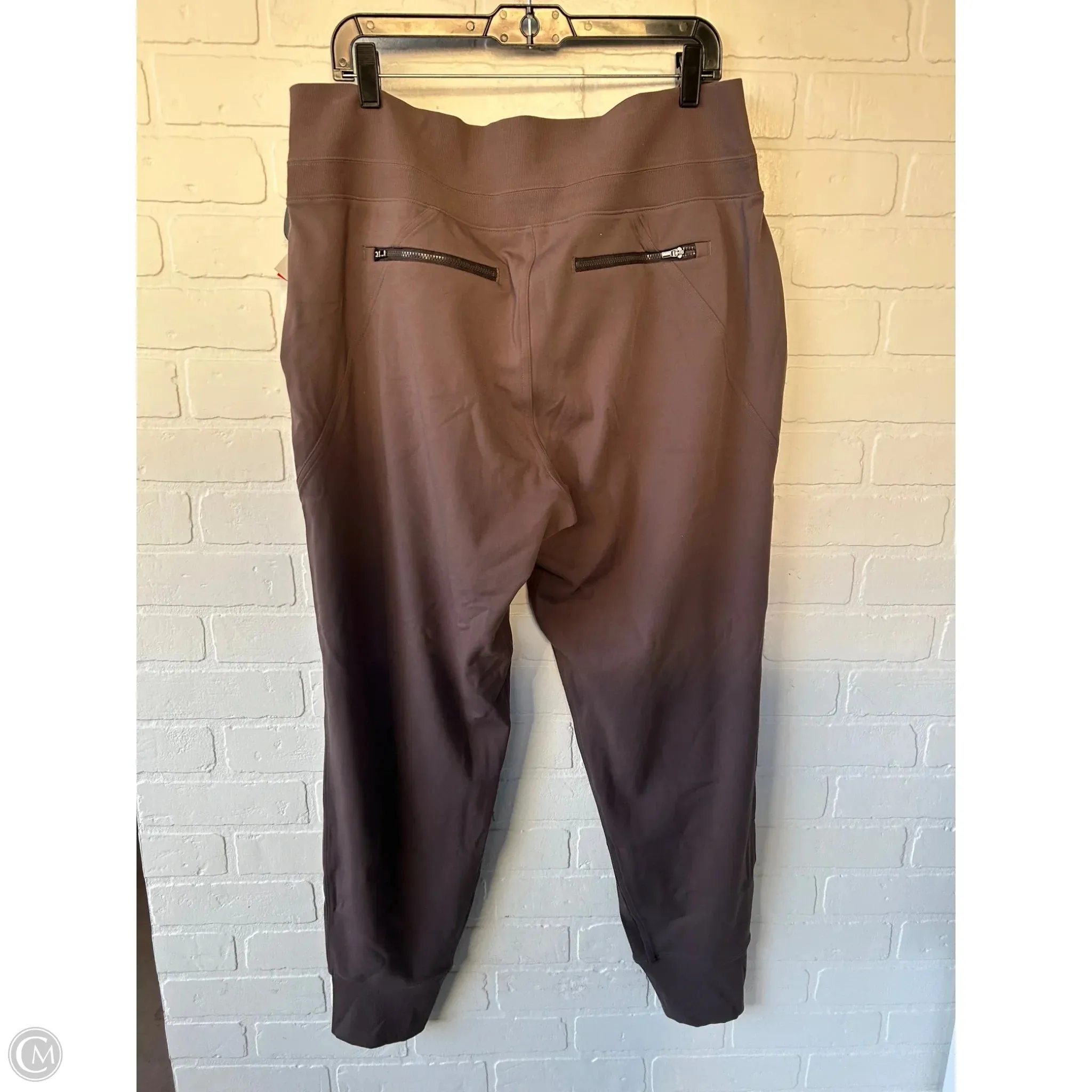 Athletic Pants By Athleta In Brown, Size: 16