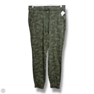Athletic Pants By Lululemon In Camouflage Print, Size: 8