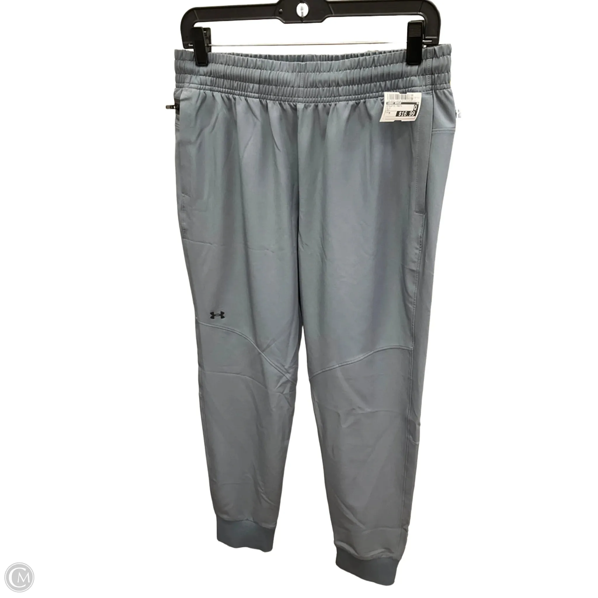 Athletic Pants By Under Armour In Blue, Size: M
