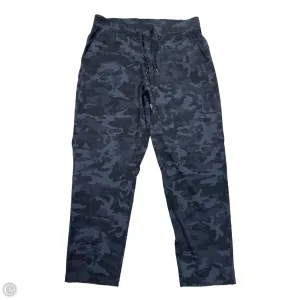 Athletic Pants By ZYIA In Camouflage Print, Size: L