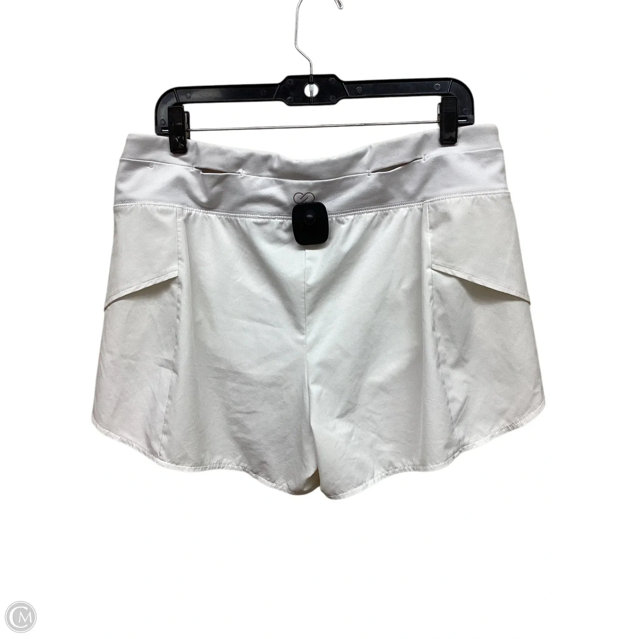 Athletic Shorts By Calia In White, Size: L