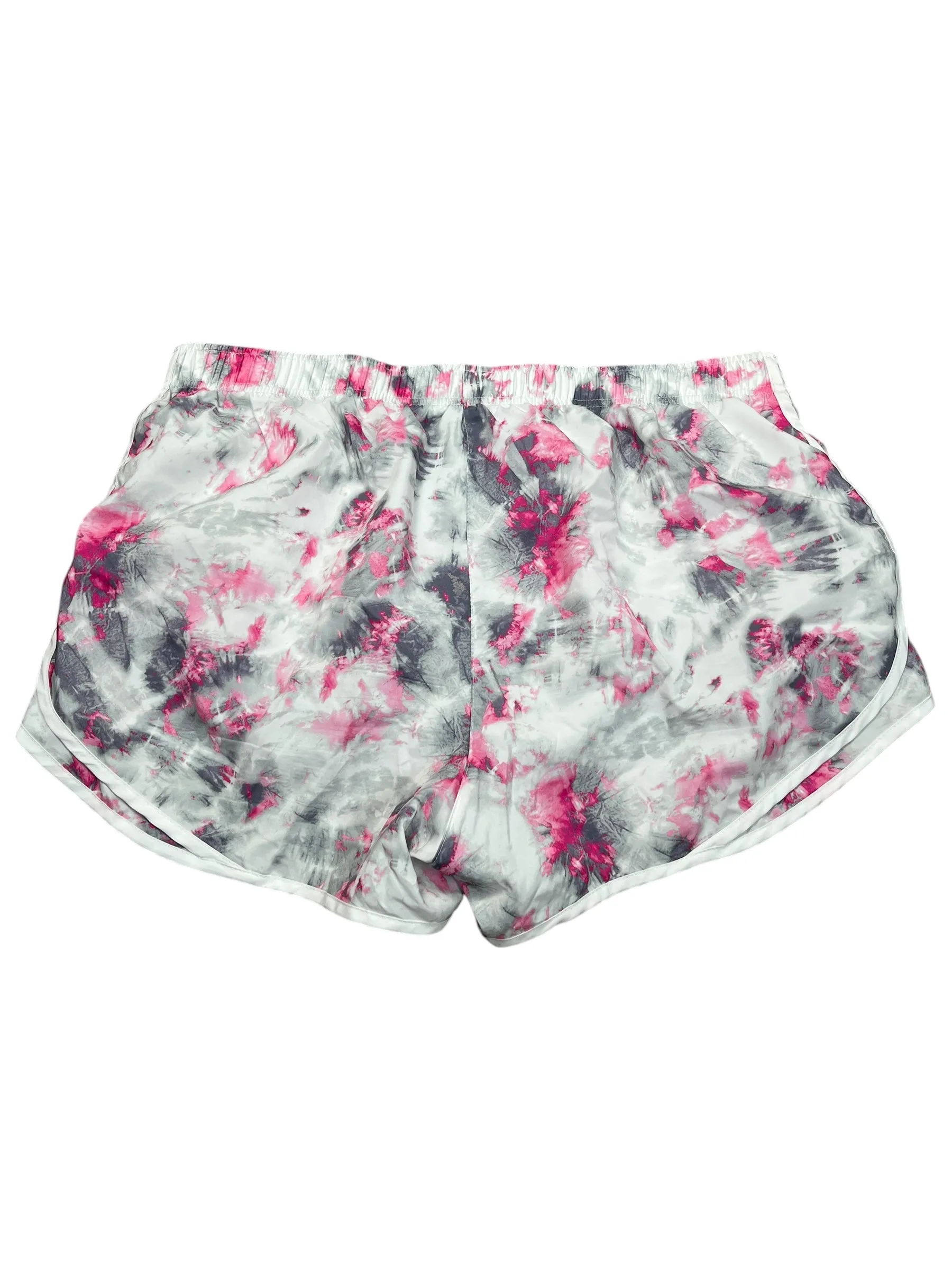 Athletic Shorts By Calvin Klein In Grey & Pink, Size:Xl