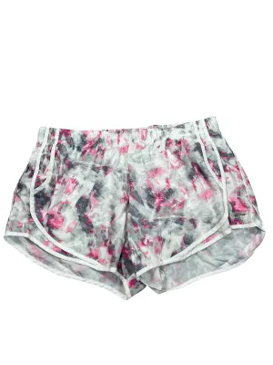 Athletic Shorts By Calvin Klein In Grey & Pink, Size:Xl