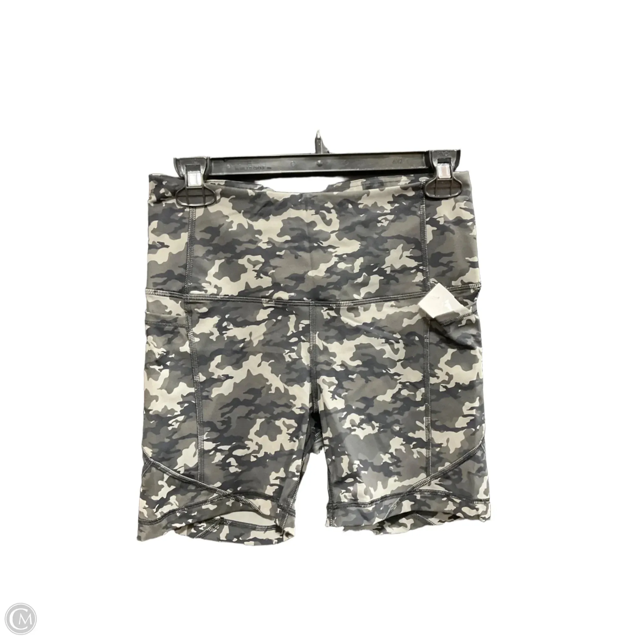 Athletic Shorts By Cme In Camouflage Print, Size: M