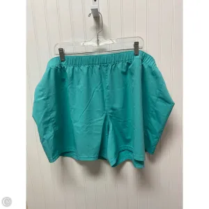 Athletic Shorts By Columbia In Teal, Size: 3x