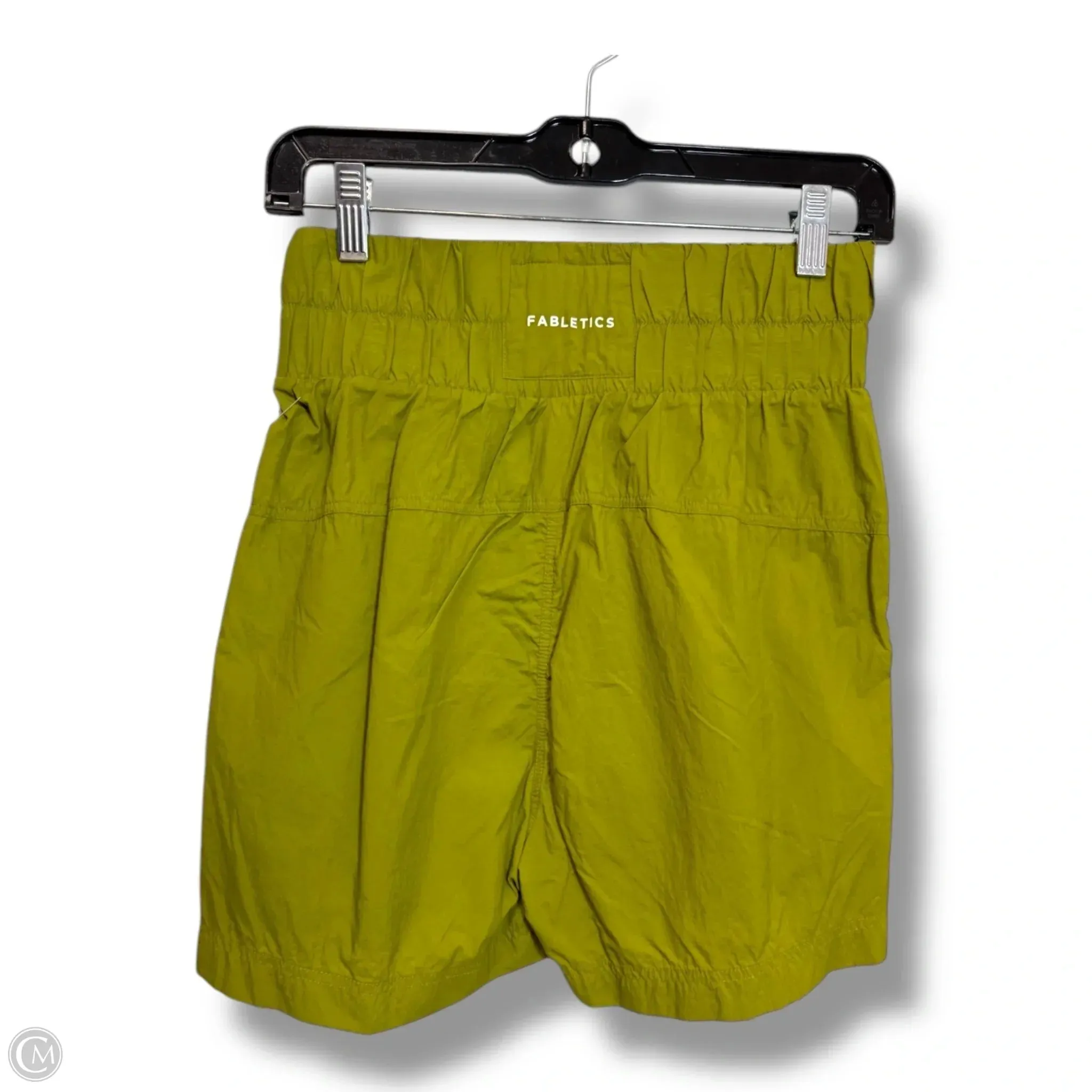 Athletic Shorts By Fabletics In Green, Size: Xs
