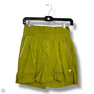 Athletic Shorts By Fabletics In Green, Size: Xs