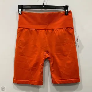 Athletic Shorts By Gym Shark In Orange, Size: M