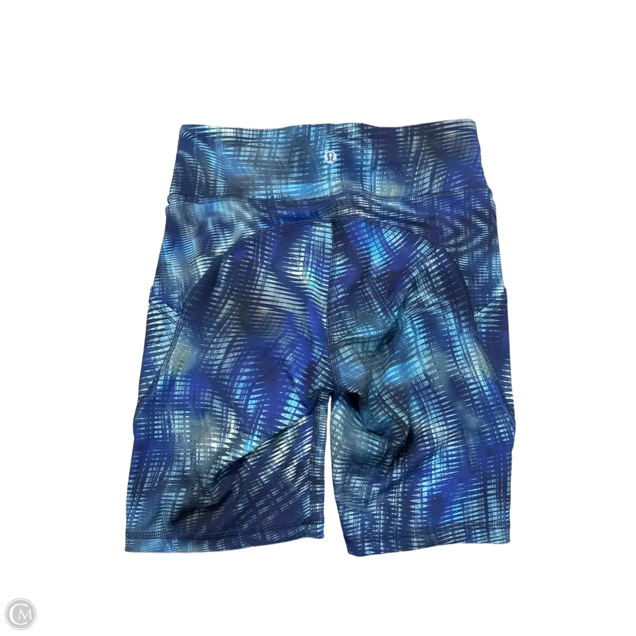 Athletic Shorts By Lululemon In Blue, Size: S