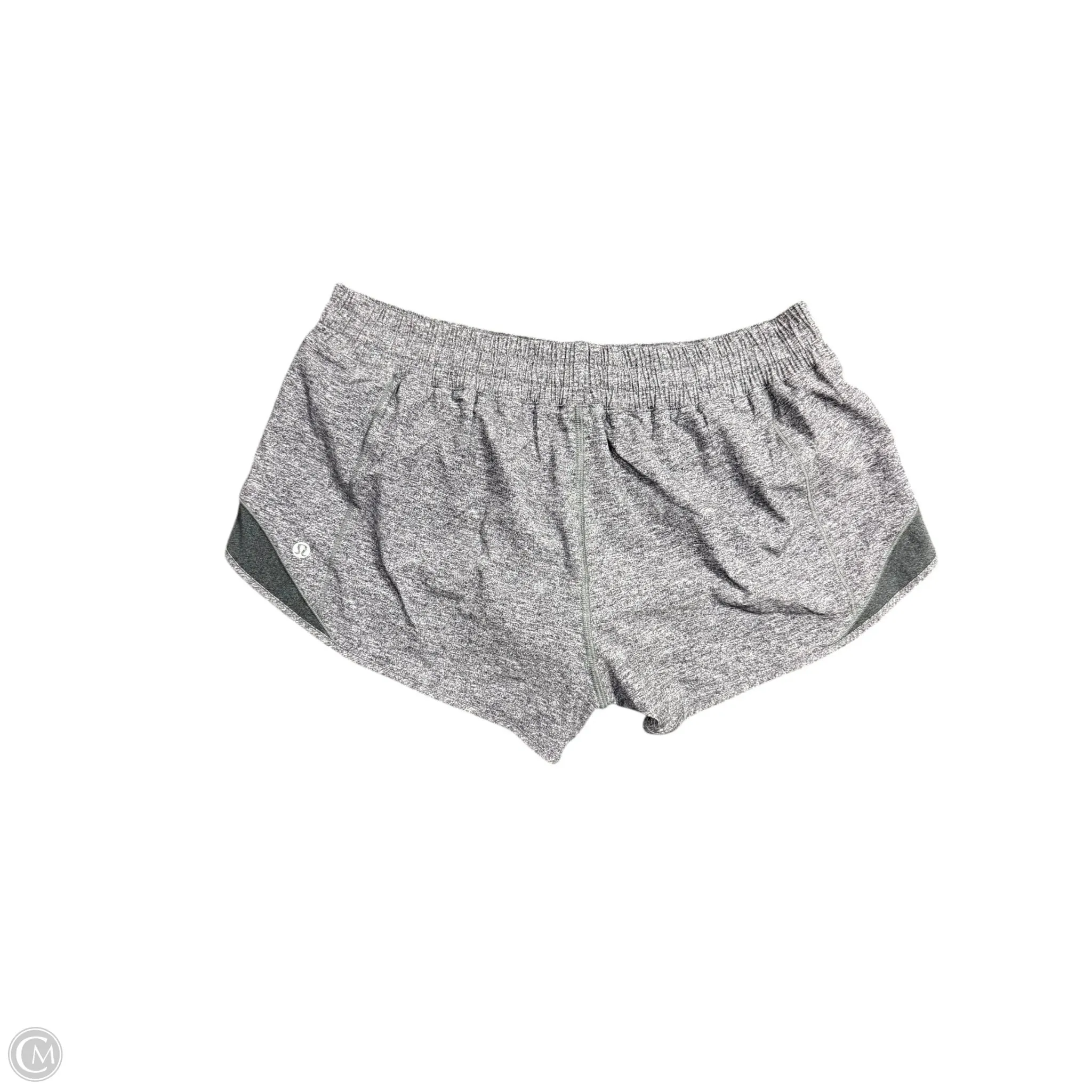 Athletic Shorts By Lululemon In Grey, Size: 12