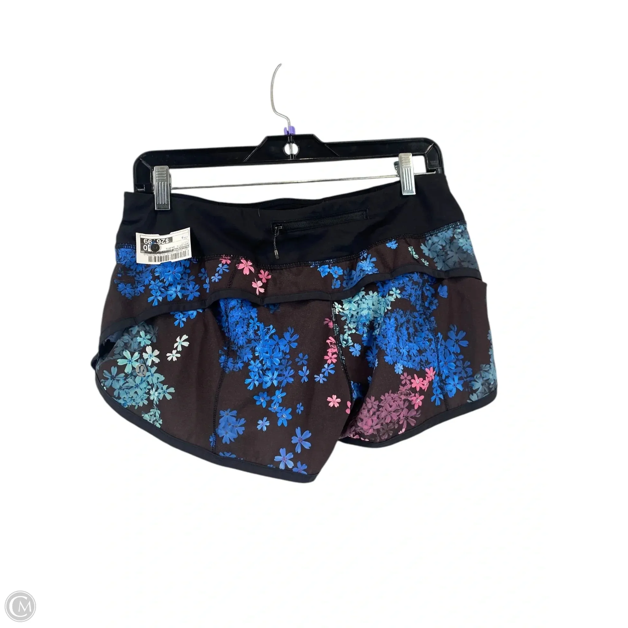 Athletic Shorts By Lululemon In Multi-colored, Size: 6