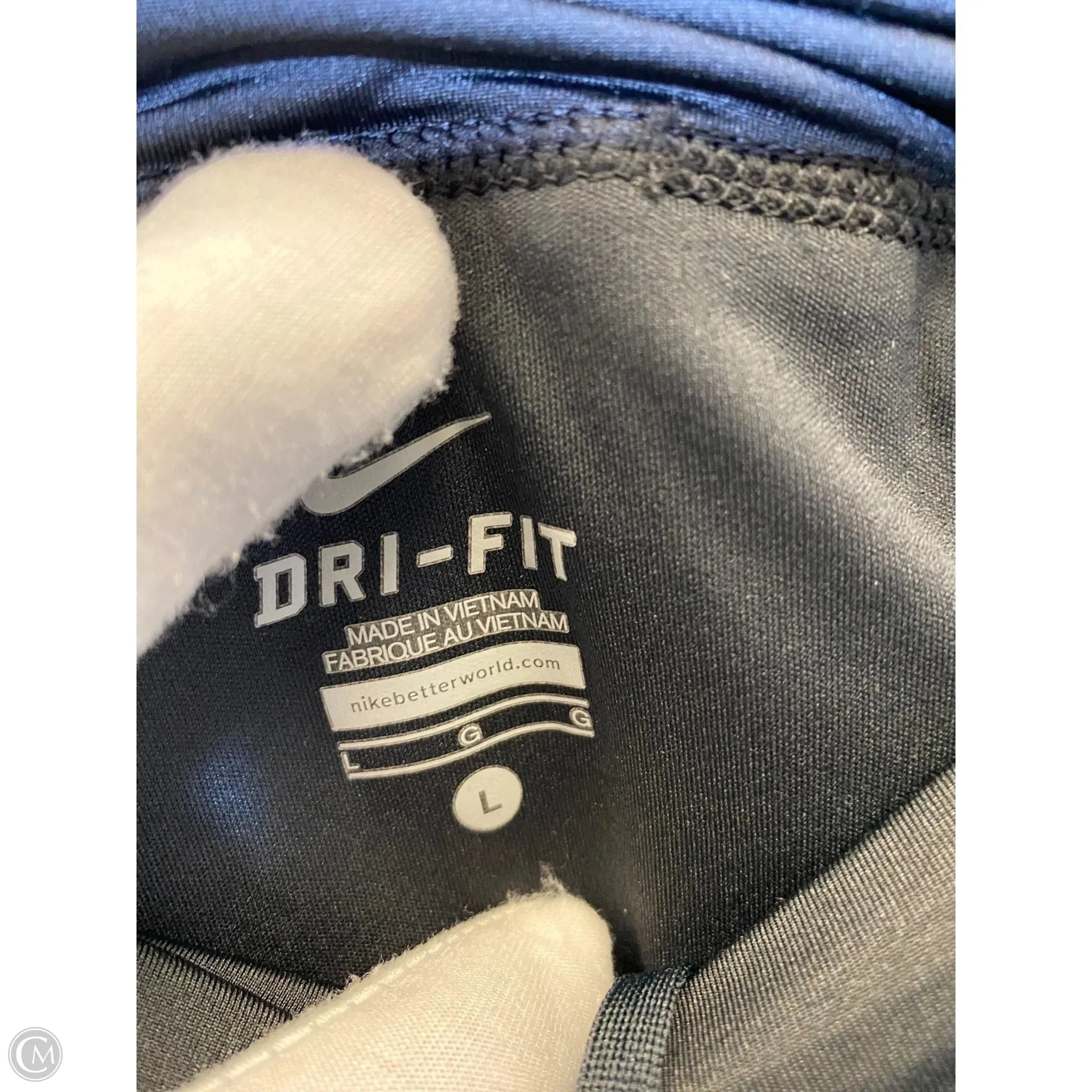Athletic Shorts By Nike In Black, Size: L