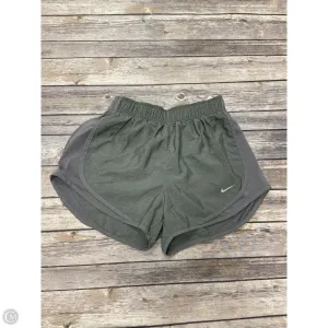 Athletic Shorts By Nike In Grey, Size: S