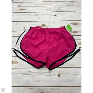 Athletic Shorts By Nike In Pink, Size: M