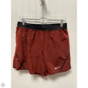Athletic Shorts By Nike In Red, Size: L