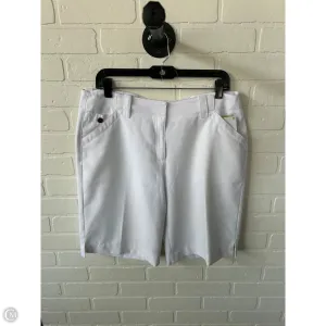 Athletic Shorts By PGA TOUR In White, Size: 12