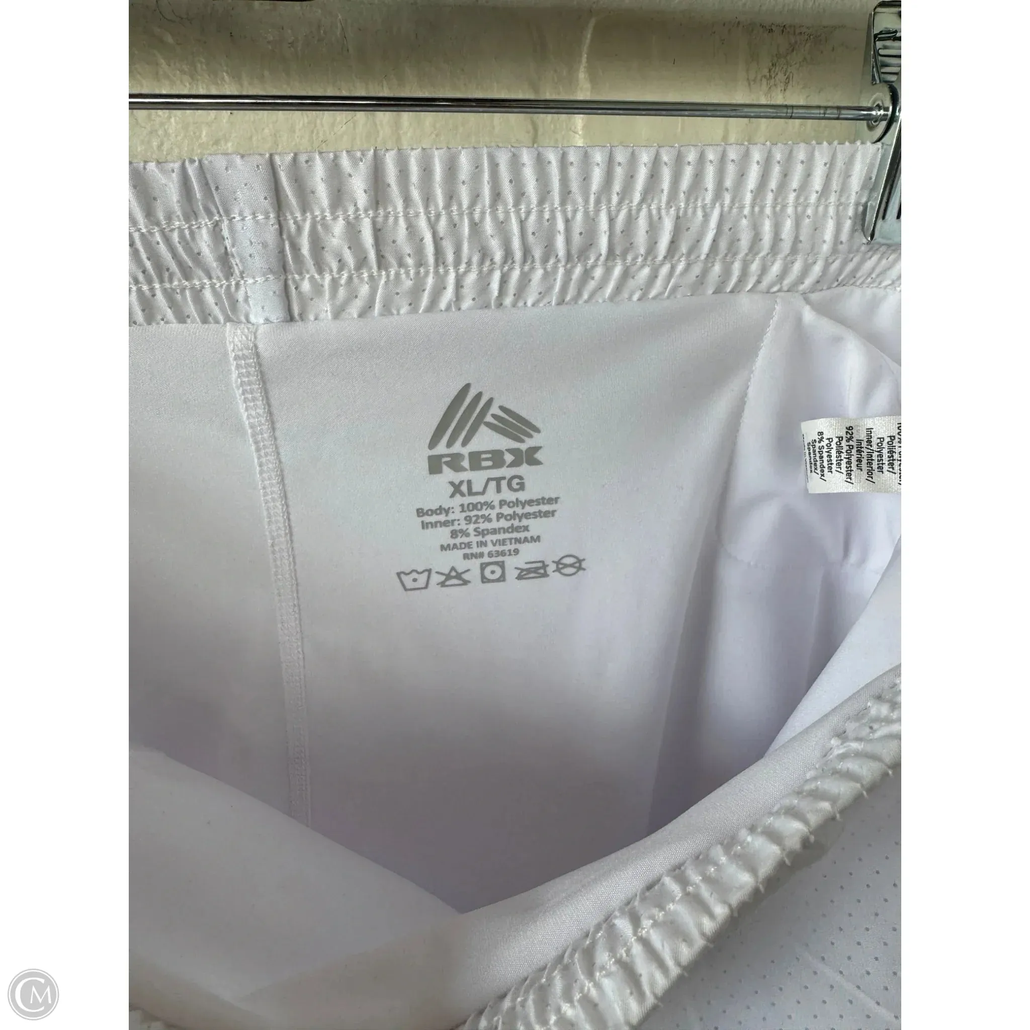 Athletic Shorts By Rbx In White, Size: 16