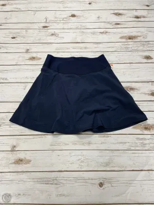 Athletic Skirt By Puma In Navy, Size: S