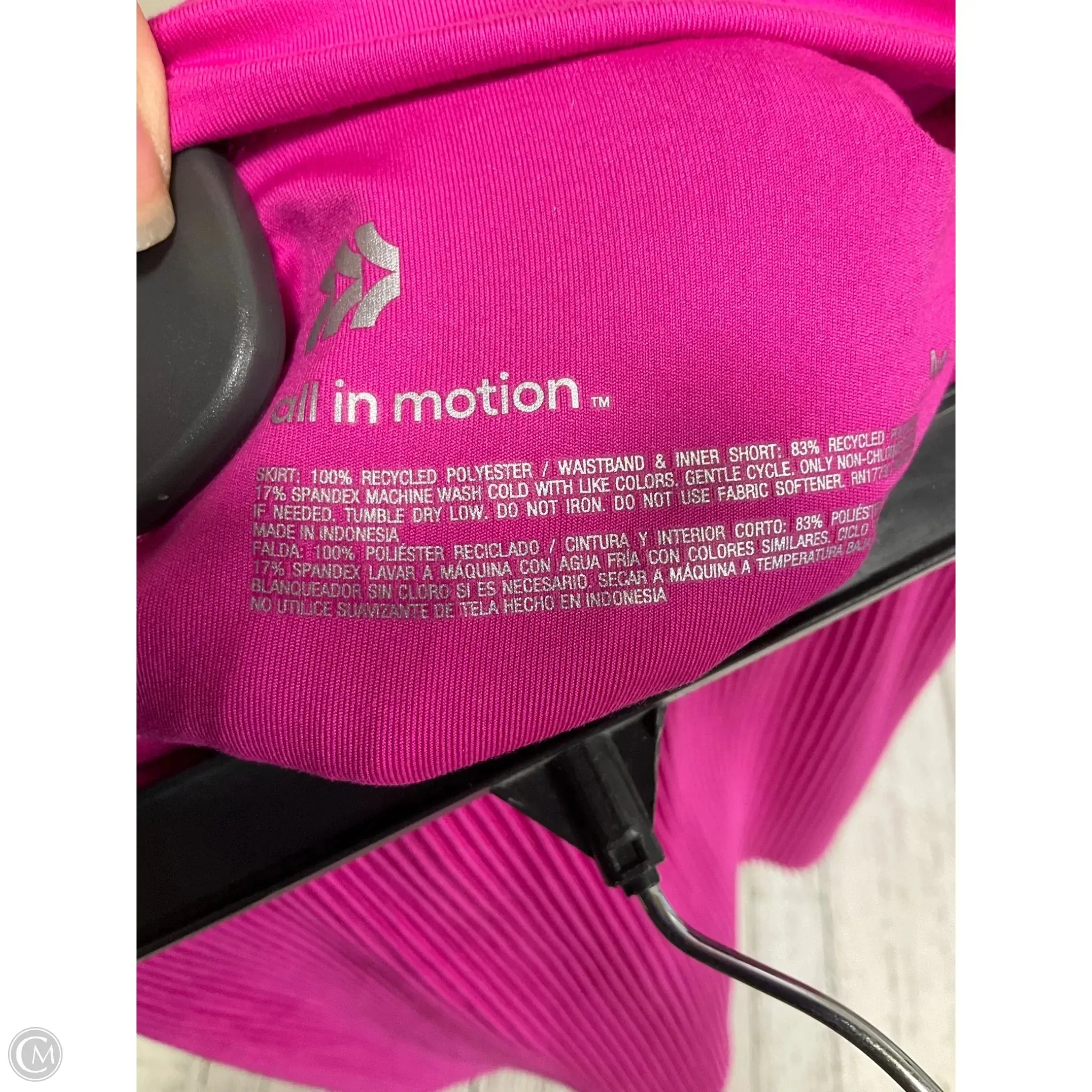 Athletic Skort By All In Motion In Pink, Size: M