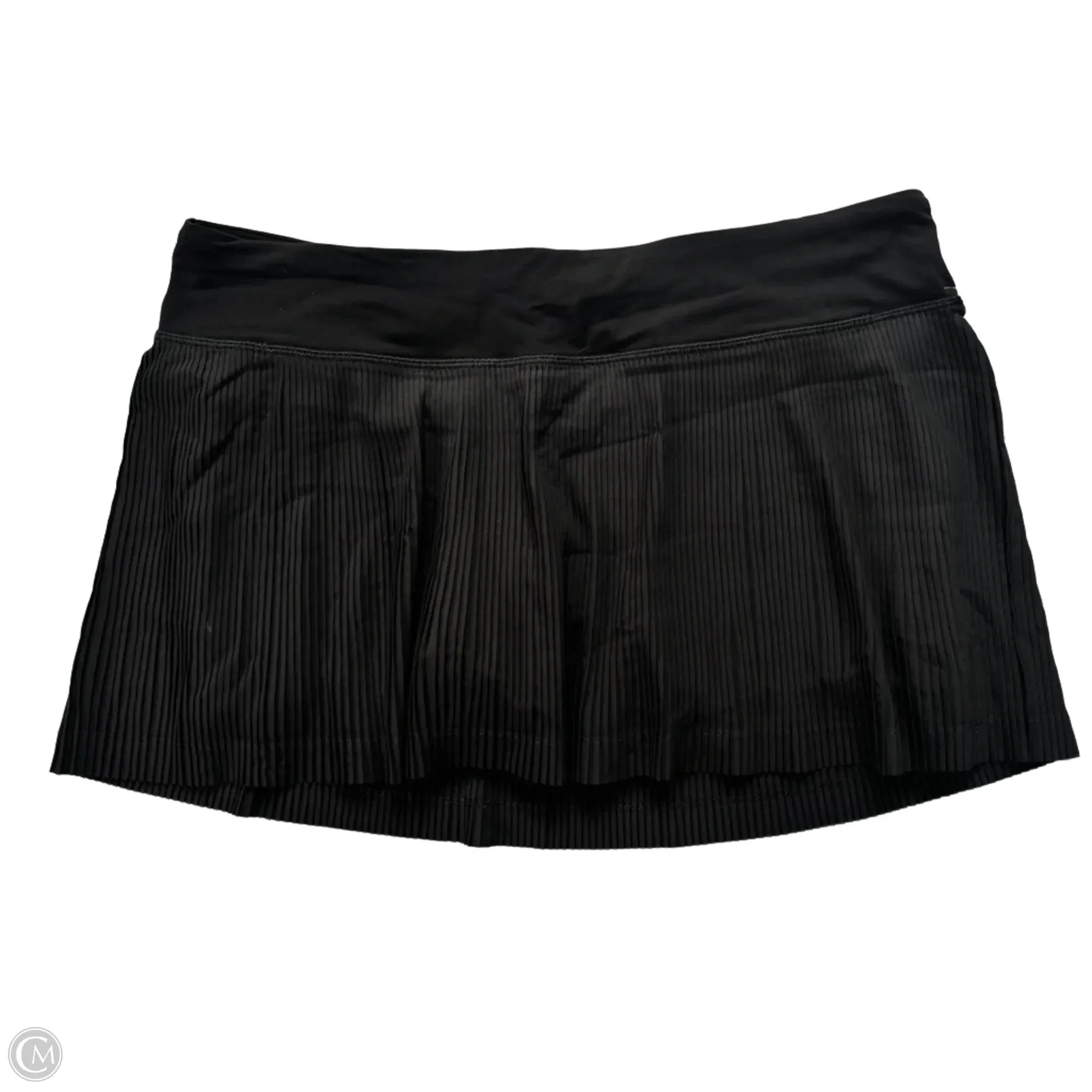 Athletic Skort By Lululemon In Black, Size: L