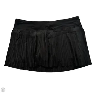 Athletic Skort By Lululemon In Black, Size: L
