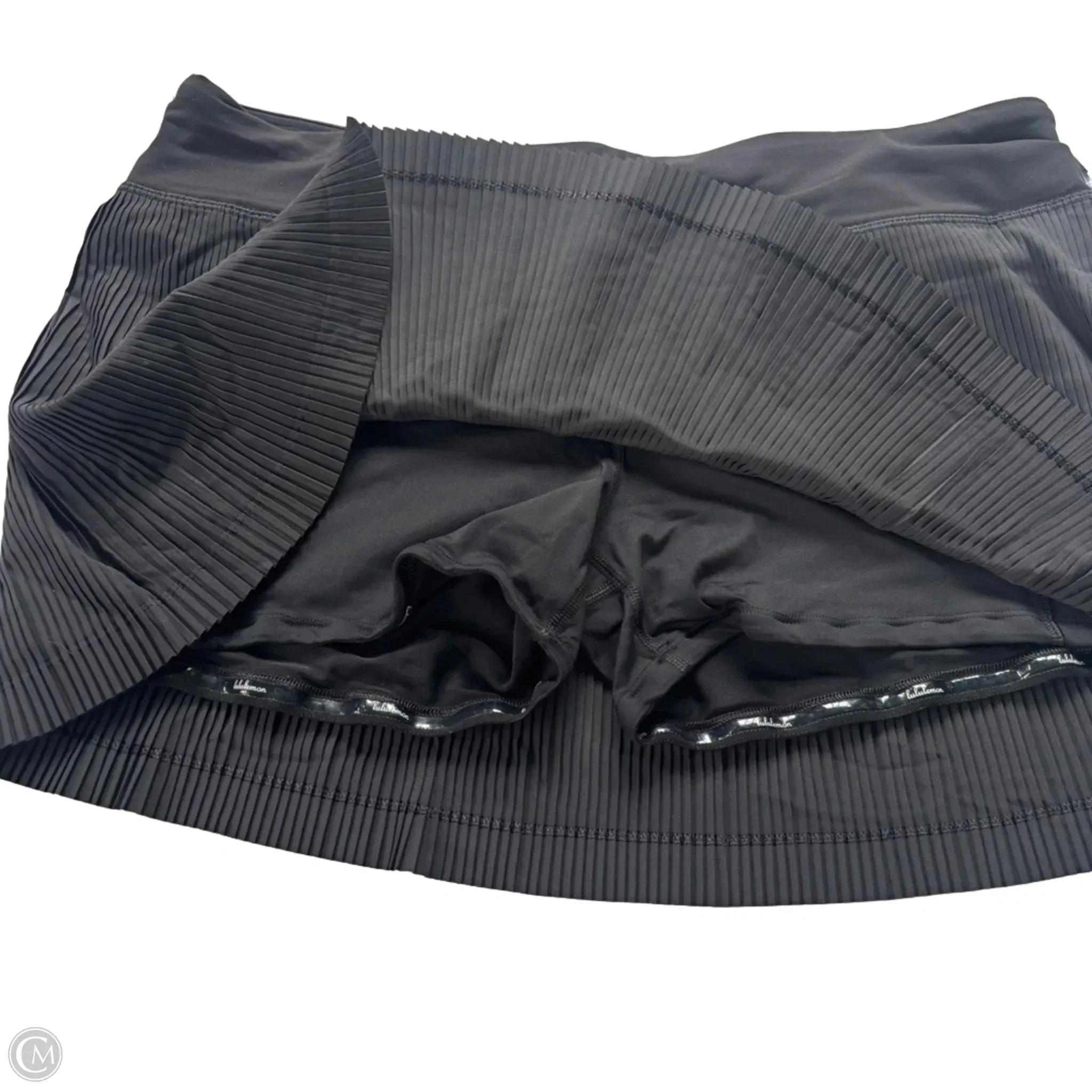 Athletic Skort By Lululemon In Black, Size: L