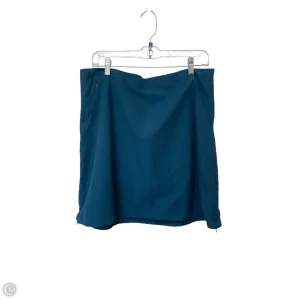 Athletic Skort By Patagonia In Blue, Size: 12