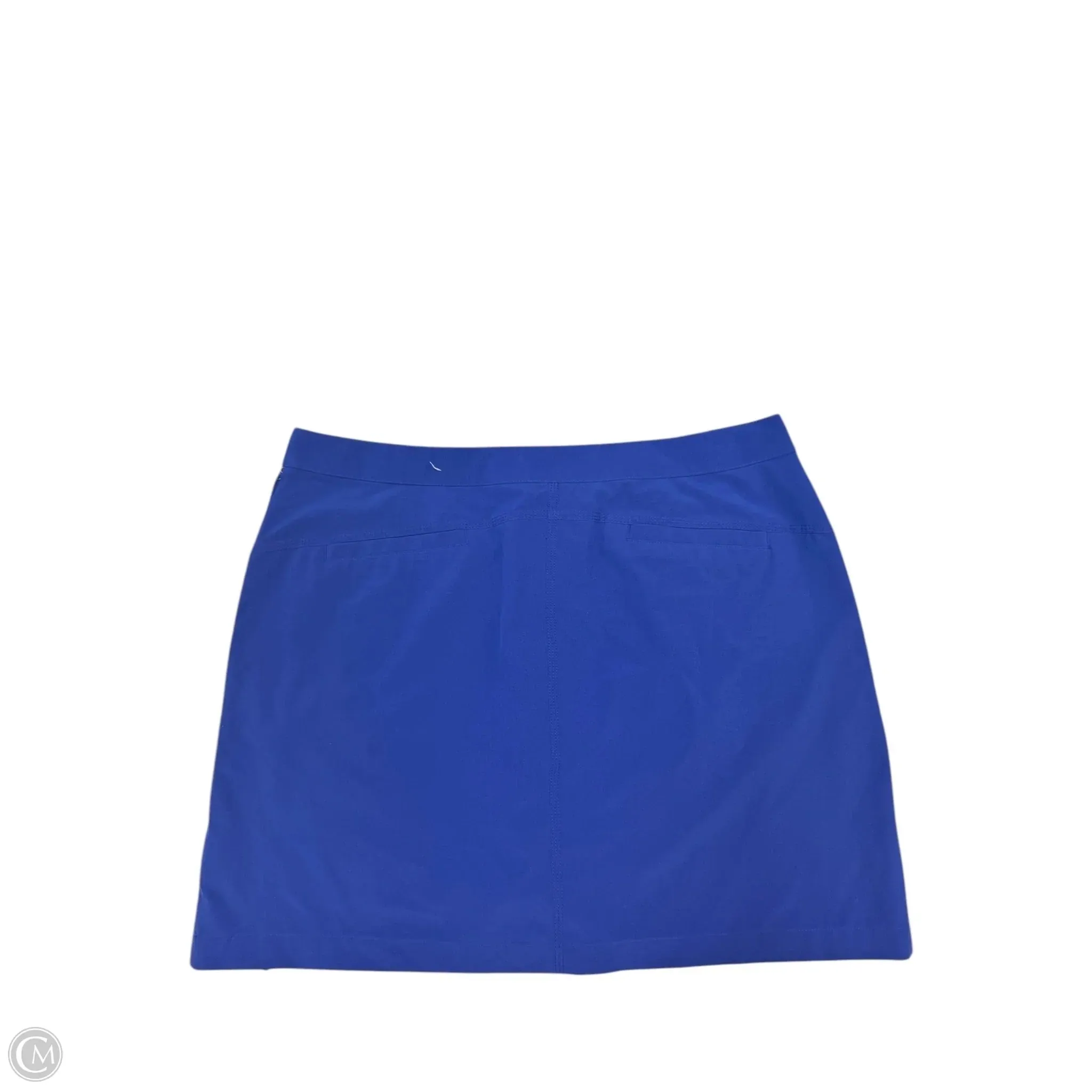 Athletic Skort By Zenergy By Chicos In Blue, Size: Xl