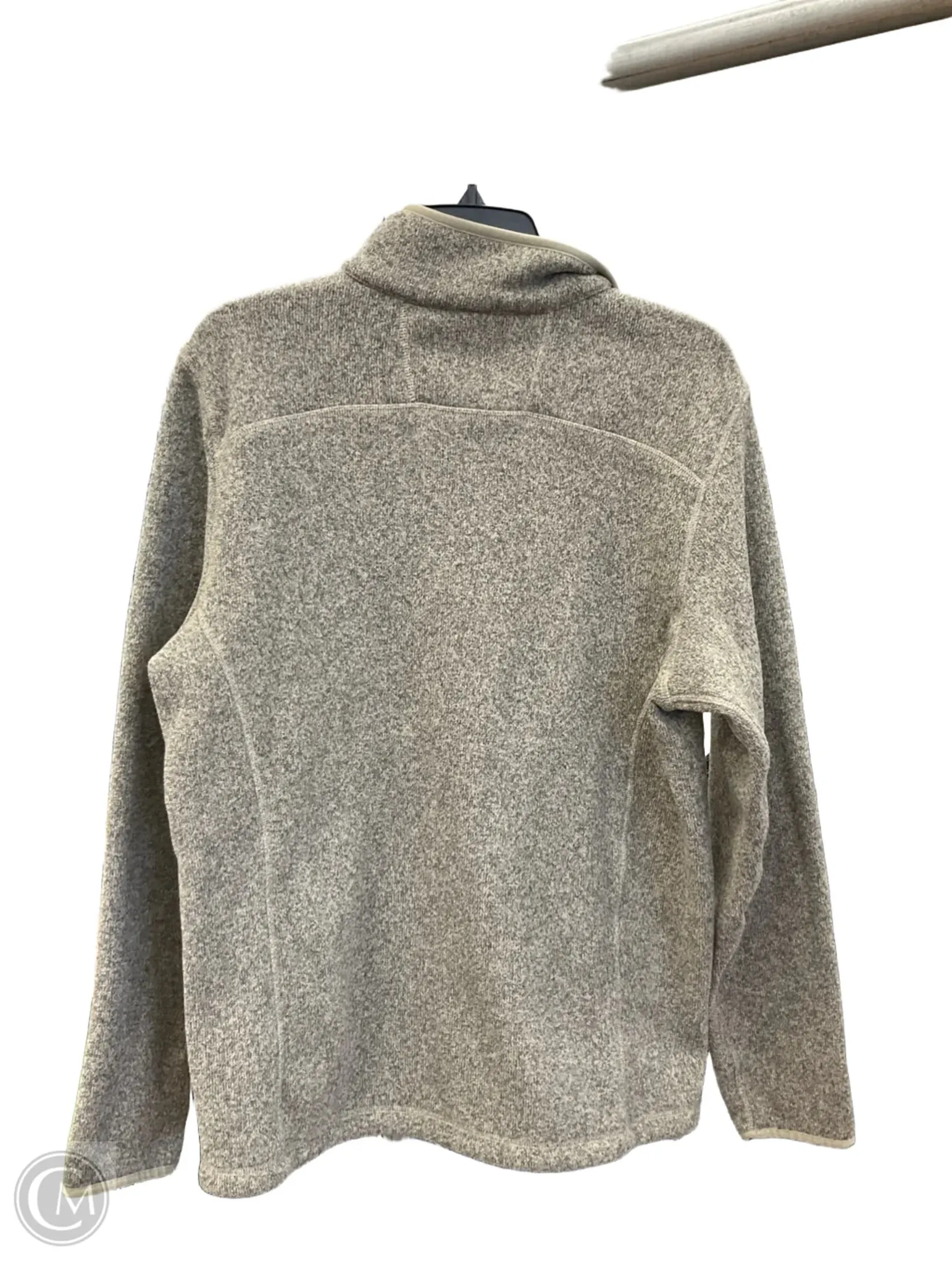 Athletic Sweatshirt Collar By The North Face In Beige, Size: M