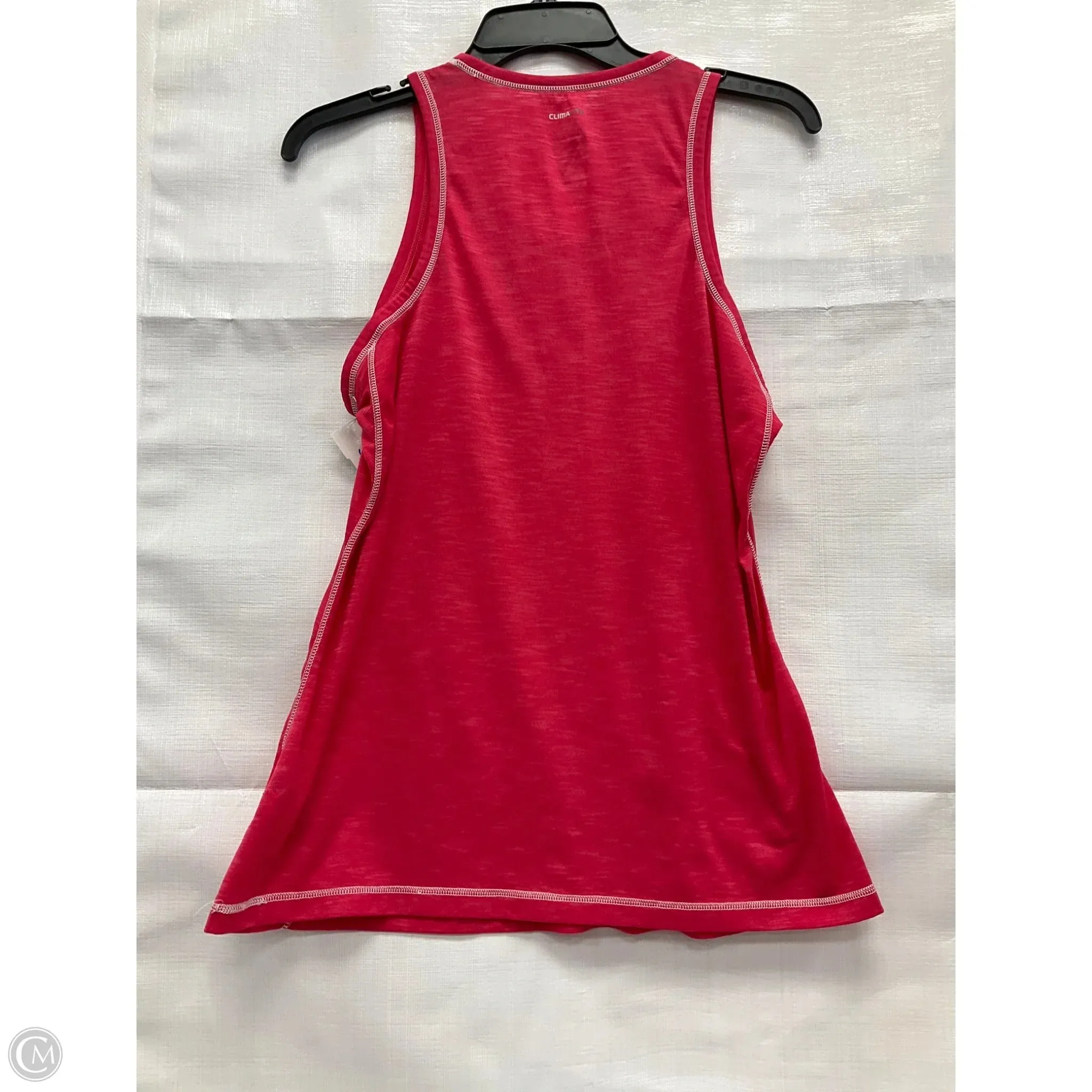 Athletic Tank Top By Adidas In Pink, Size: L