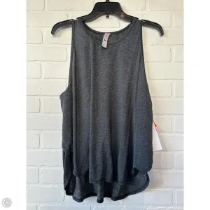 Athletic Tank Top By All In Motion In Grey, Size: L