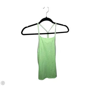 Athletic Tank Top By Athleta In Green, Size: S