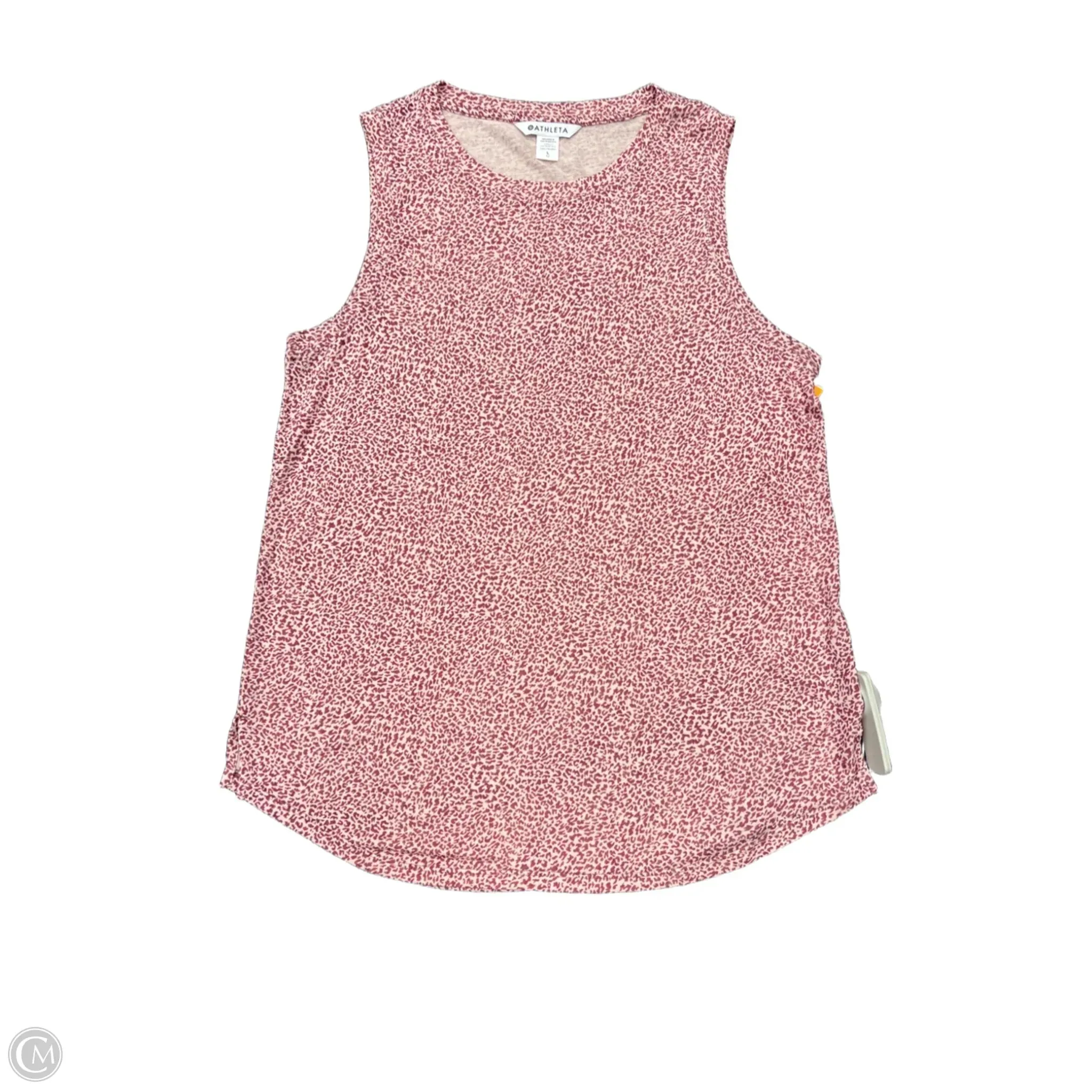 Athletic Tank Top By Athleta In Pink, Size: L