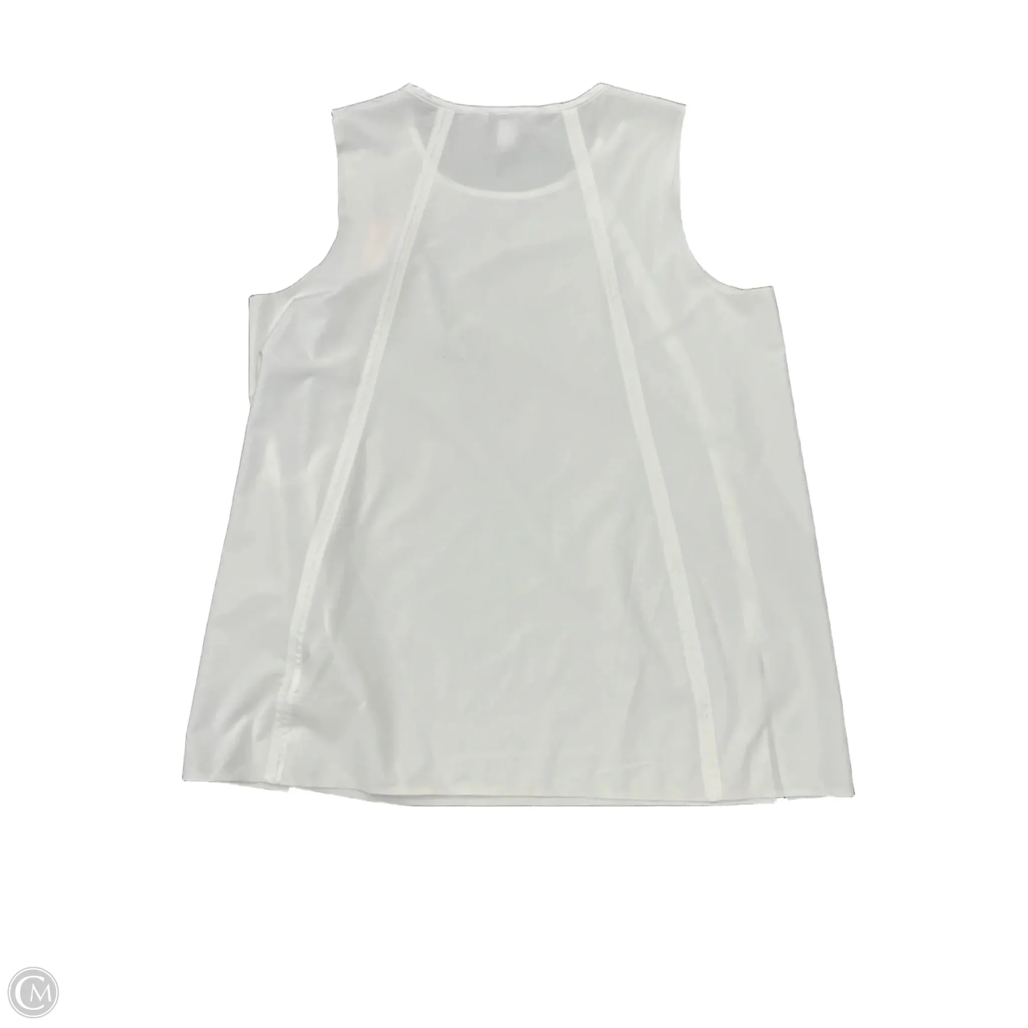 Athletic Tank Top By Athleta In White, Size: L