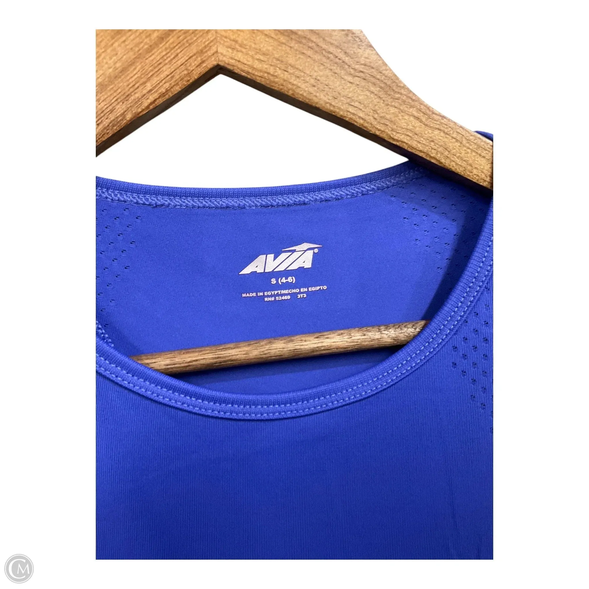 Athletic Tank Top By Avia In Blue, Size: S