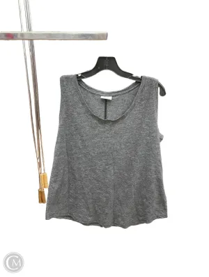 Athletic Tank Top By Columbia In Grey, Size: Xl