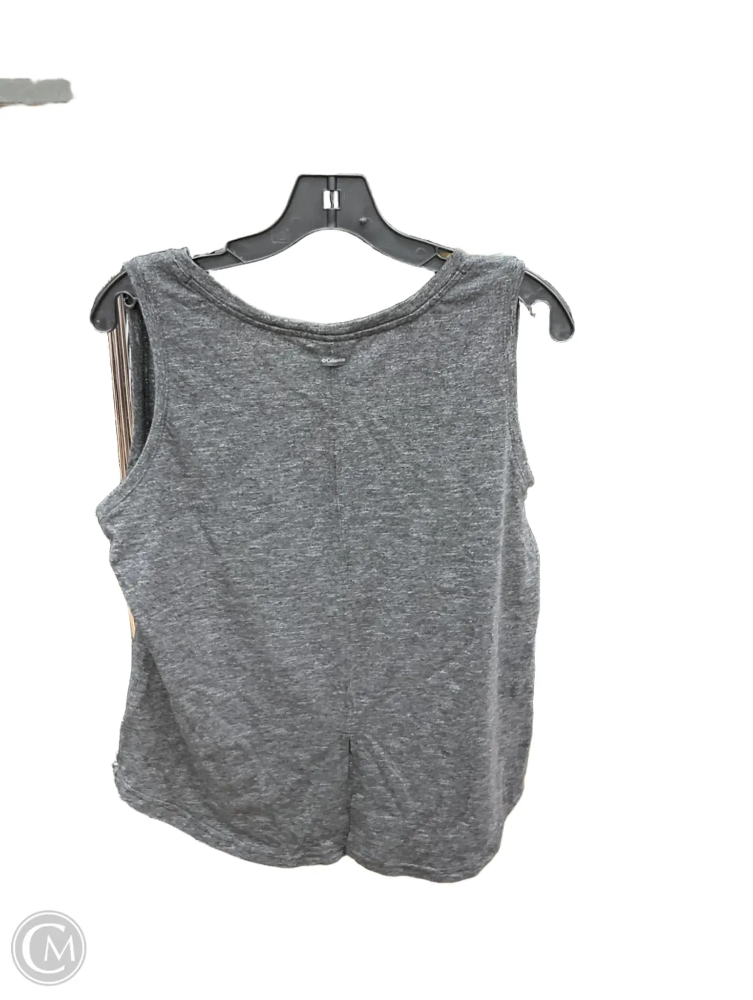 Athletic Tank Top By Columbia In Grey, Size: Xl