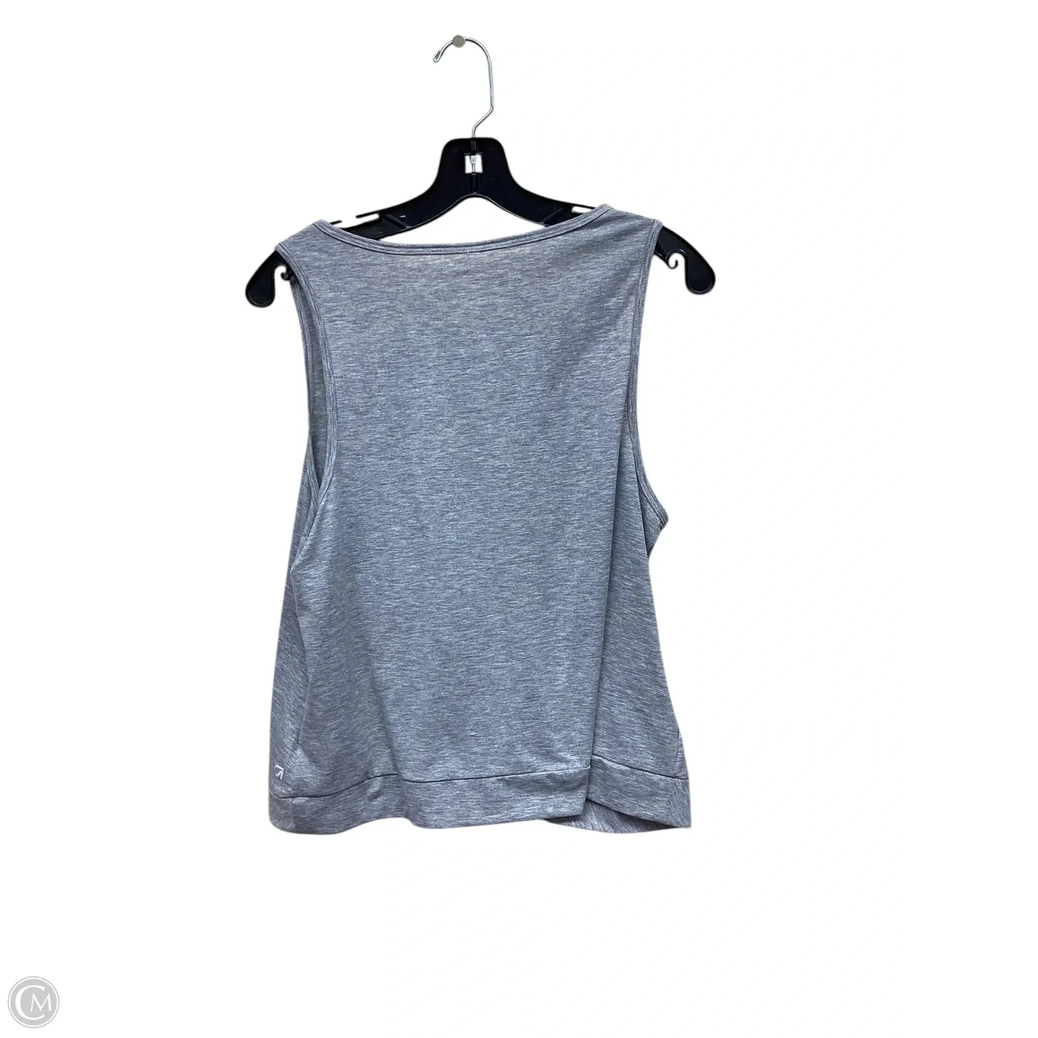 Athletic Tank Top By Gapfit In Grey, Size: L