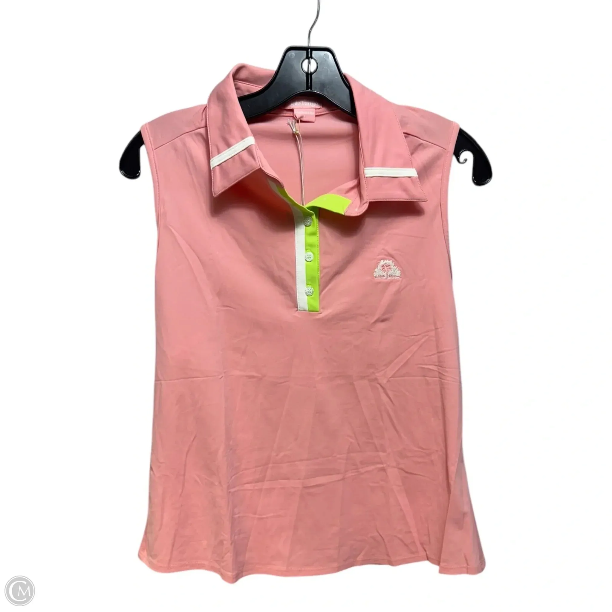 Athletic Tank Top By Kilo Tango In Peach, Size: L