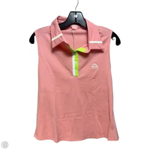 Athletic Tank Top By Kilo Tango In Peach, Size: L
