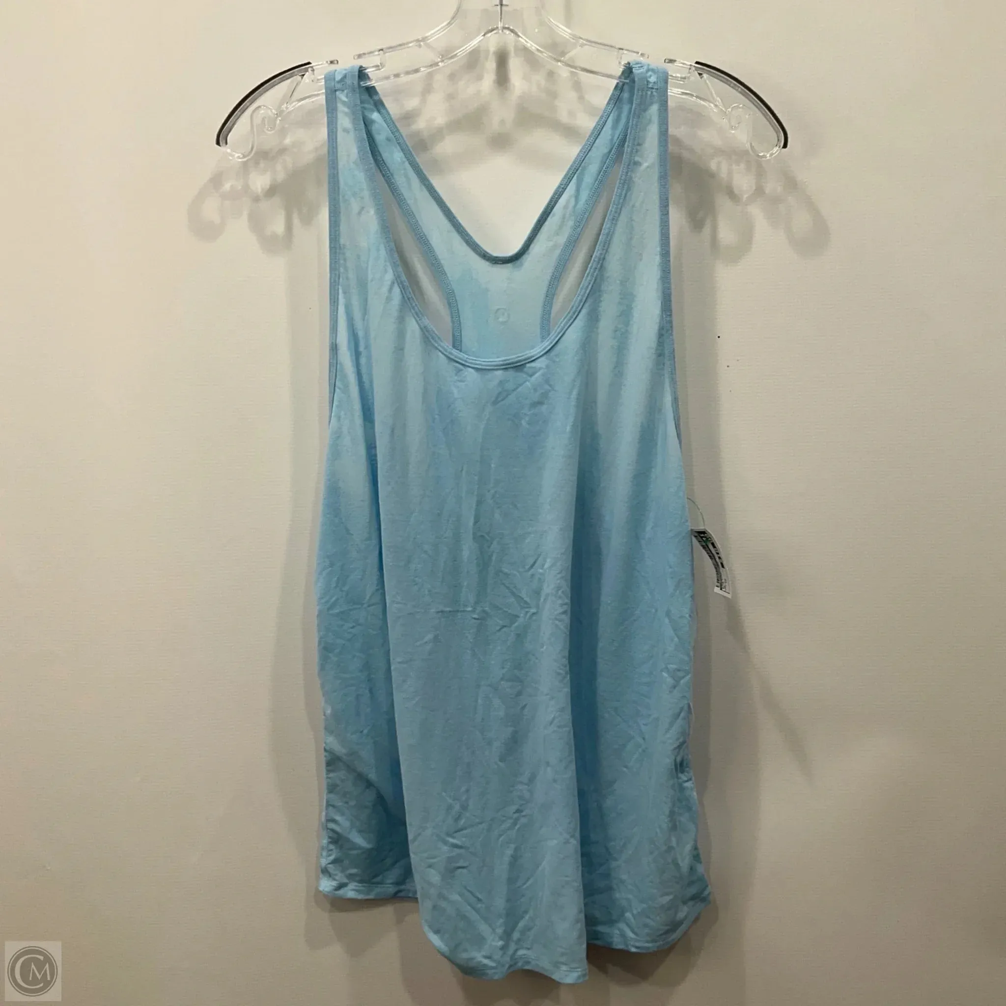 Athletic Tank Top By Lululemon In Blue, Size: 10