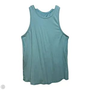 Athletic Tank Top By Lululemon In Blue, Size: M