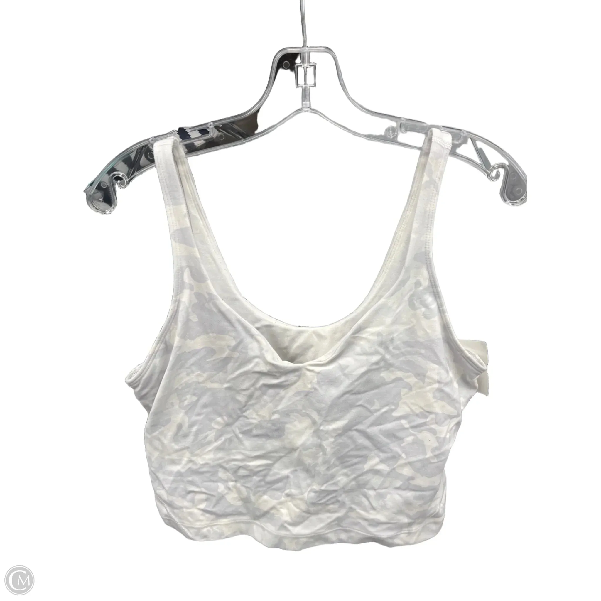 Athletic Tank Top By Lululemon In Grey, Size: 12