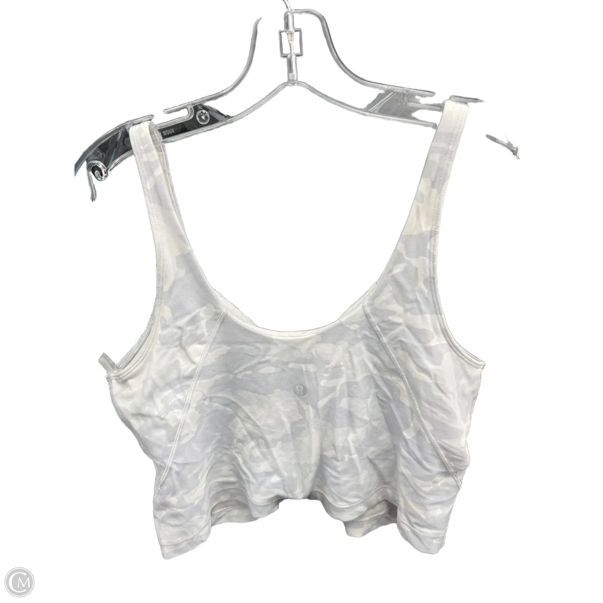 Athletic Tank Top By Lululemon In Grey, Size: 12