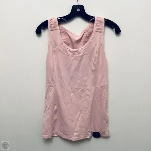 Athletic Tank Top By Lululemon In Pink, Size: 6