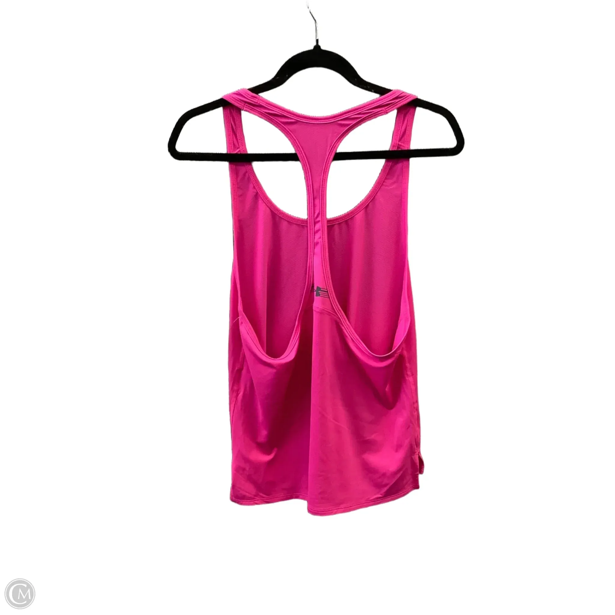 Athletic Tank Top By Under Armour In Pink, Size: M