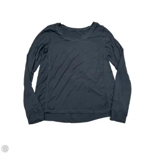 Athletic Top Long Sleeve Crewneck By Zyia In Black, Size: S