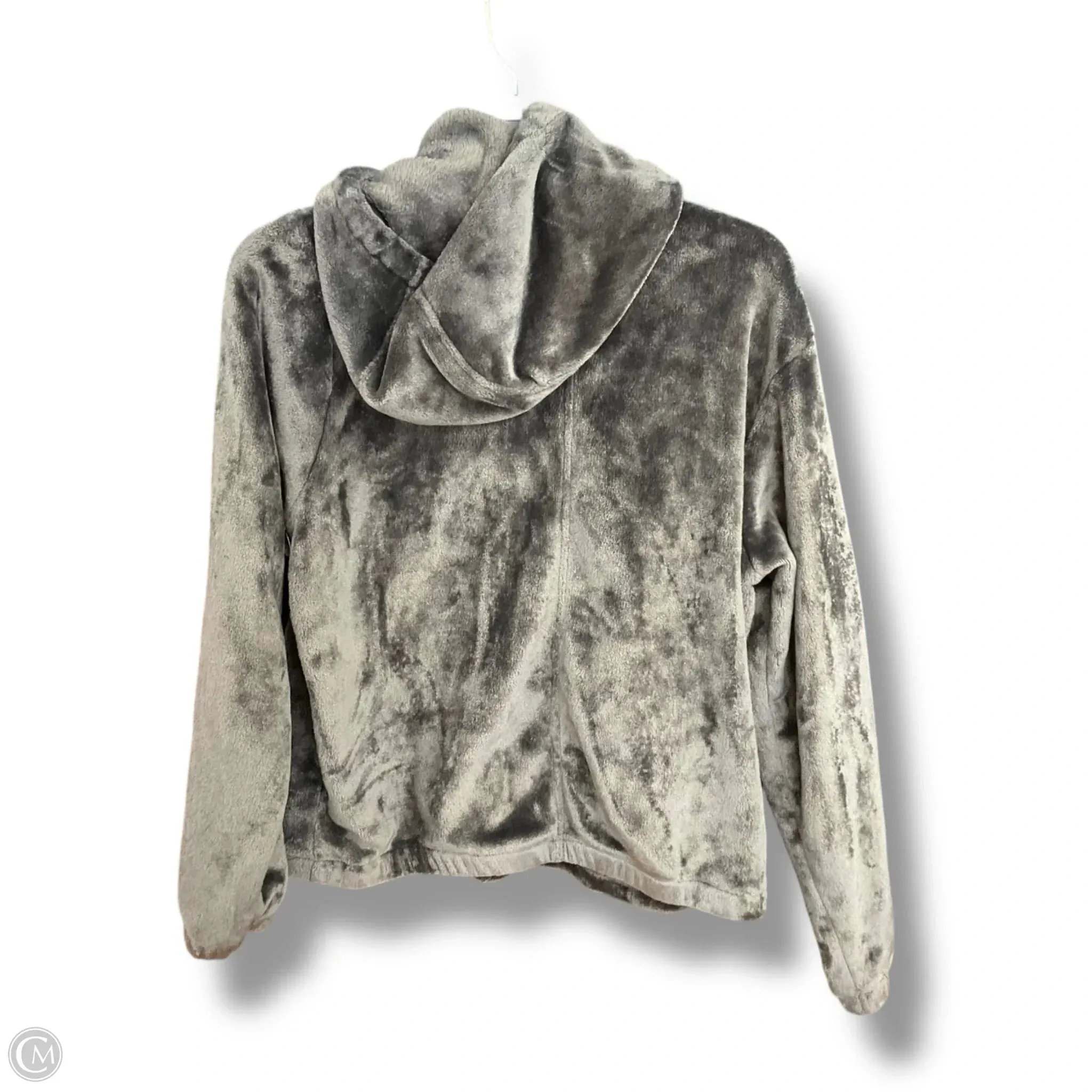 Athletic Top Long Sleeve Hoodie By Columbia In Grey, Size: Xl
