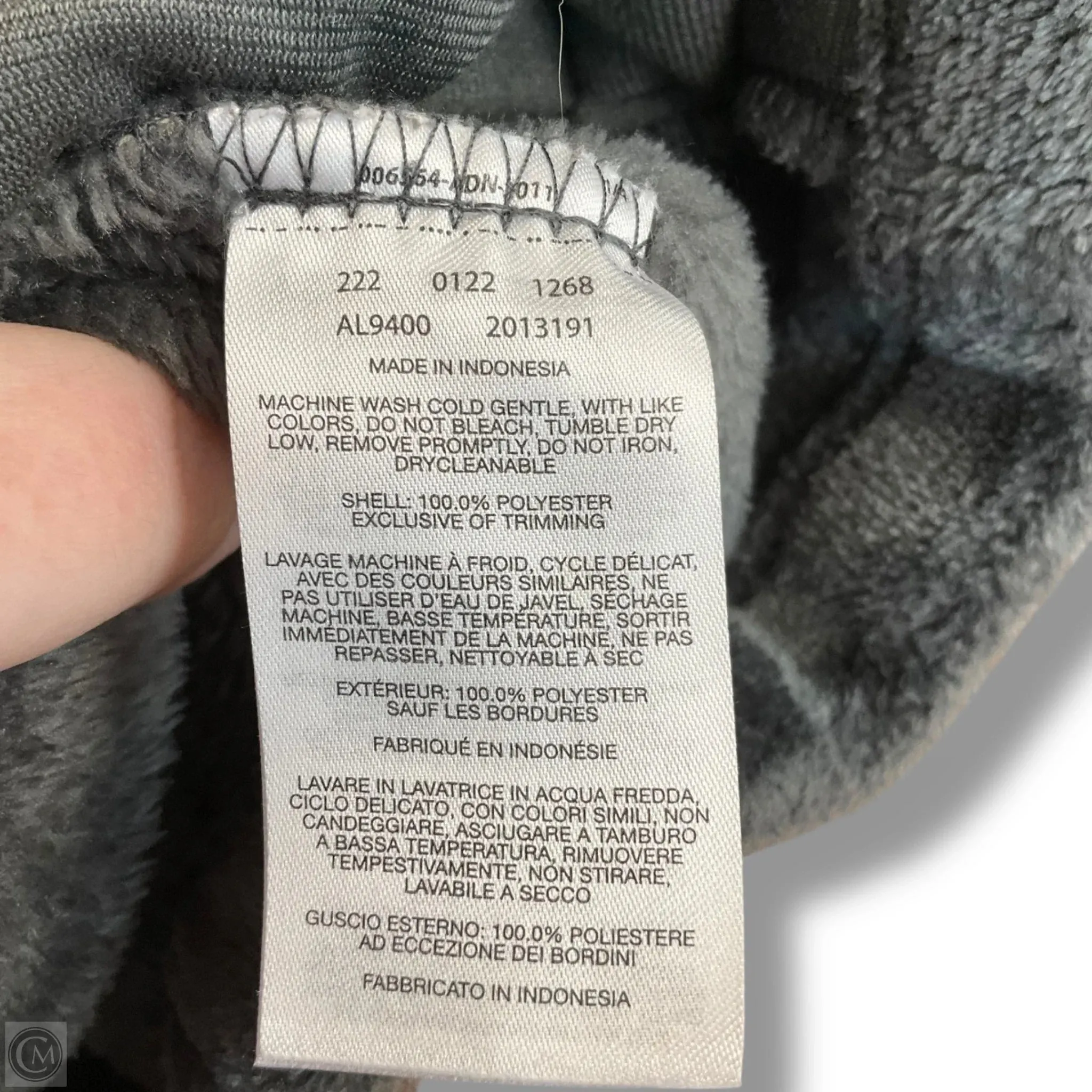 Athletic Top Long Sleeve Hoodie By Columbia In Grey, Size: Xl