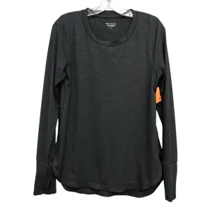 Athletic Top Ls Crewneck By Athleta In Grey, Size:M